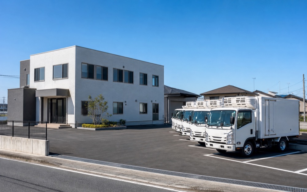 三共物流有限会社の拠点（埼玉県戸田市新曽）